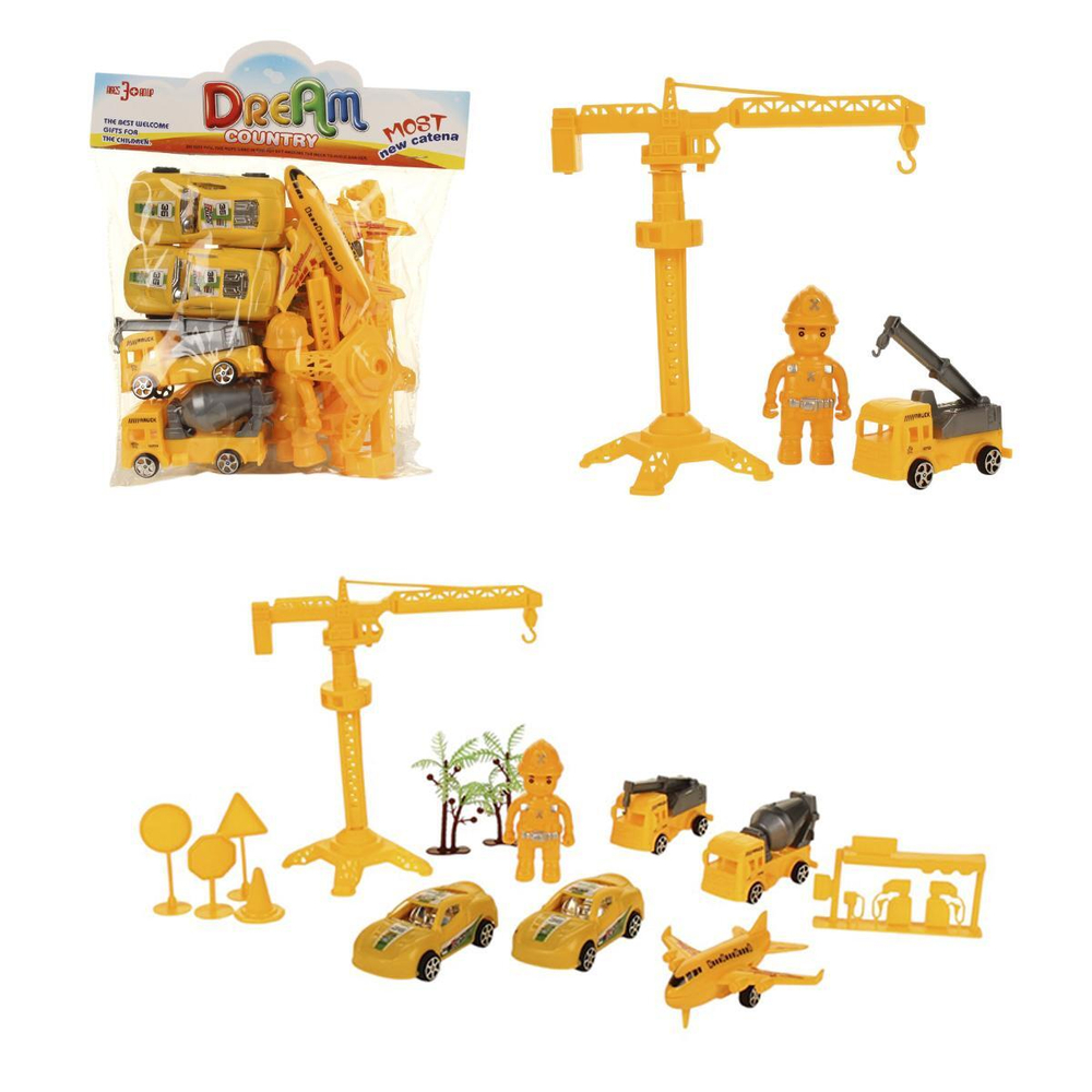 Набор транспорта 6шт, пакет 131-6A