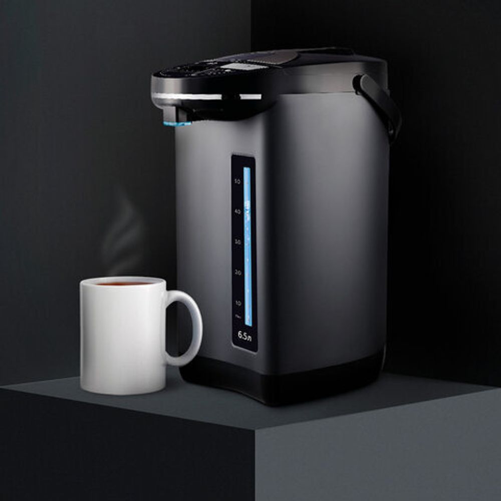 Термопот на 6,5 литра, 2 режима подачи воды BQ (БИ-КЬЮ) TP536, 1450 Вт, 5 температурных режимов, металл, 86189885