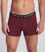 трусики-боксеры trunk print Tommy Hilfiger - бордовый(UM0UM01831)