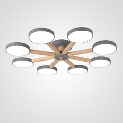 Потолочная Люстра Turna 8 Gray By Imperiumloft