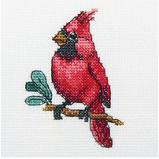 "Кардинал"-H220  вышивка
