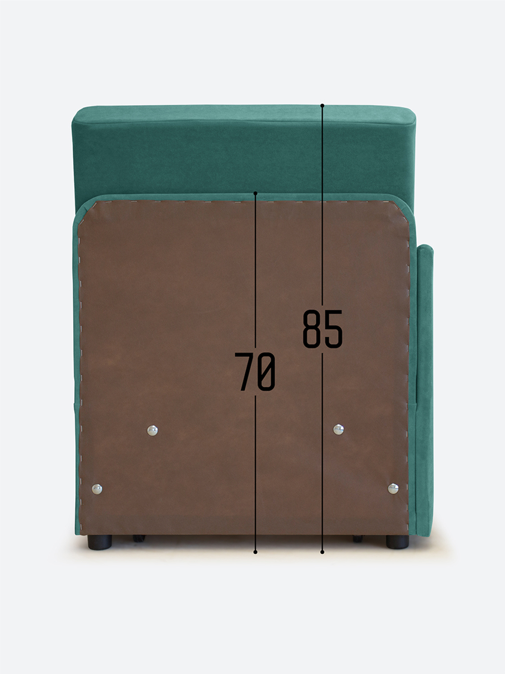 Кресло-кровать "Миник" с правым подлокотником, под правую руку