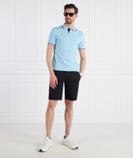 Поло PAUL CURVED BOSS GREEN - голубой(50469245)