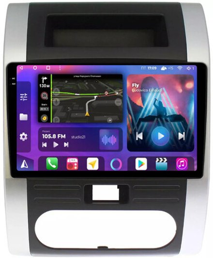 Магнитола для Nissan X-Trail T31 2007-2014 - FarCar BM1193M монитор 10.36" QLED на Android 14, TS10, 4+32Гб, CarPlay, 4G SIM-слот