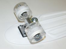 Скейт с наждачной декой: JY-S209-Г  (Белый)