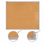 Доска пробковая 100*120, Boardsys, алюминиевая рамка