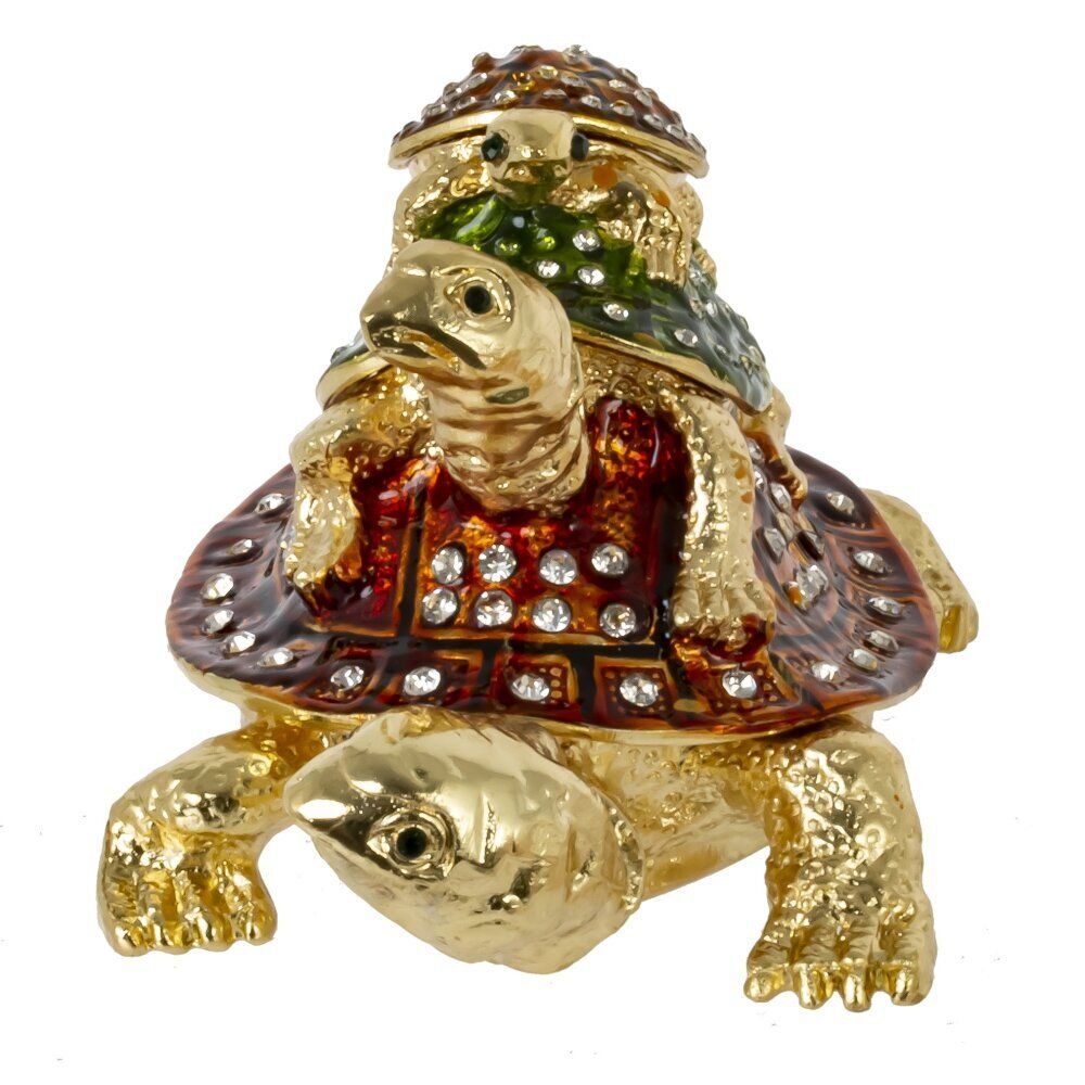 GAEM Шкатулка "Черепахи", L11,5 W7,5 H7,5 см