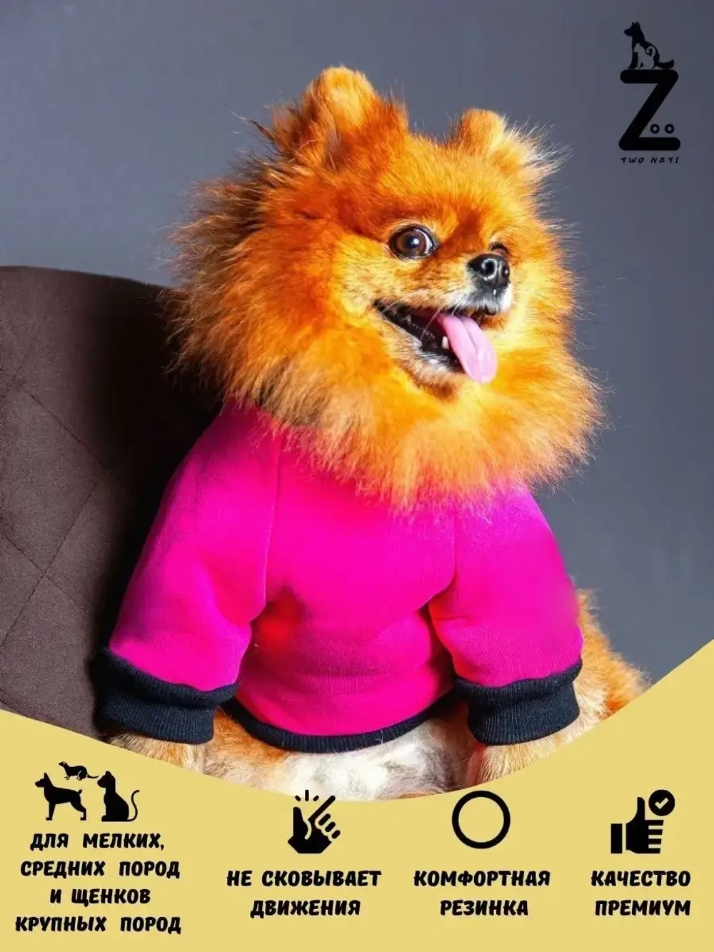 Толстовка для собак и кошек