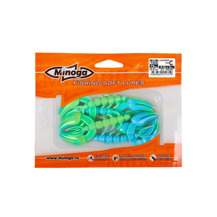 Силиконовая приманка JAGGER 3,0"(4шт) 75мм, цвет 103