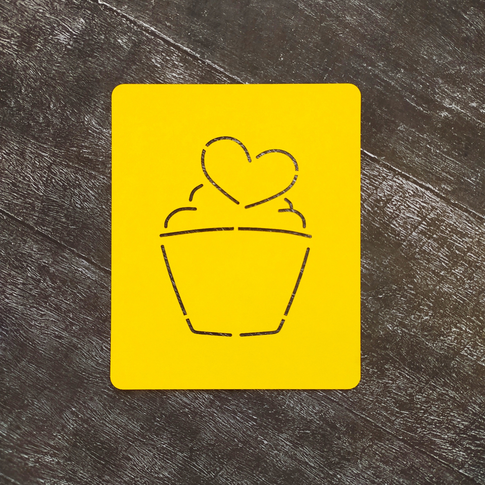 Кексик №1 с сердцем