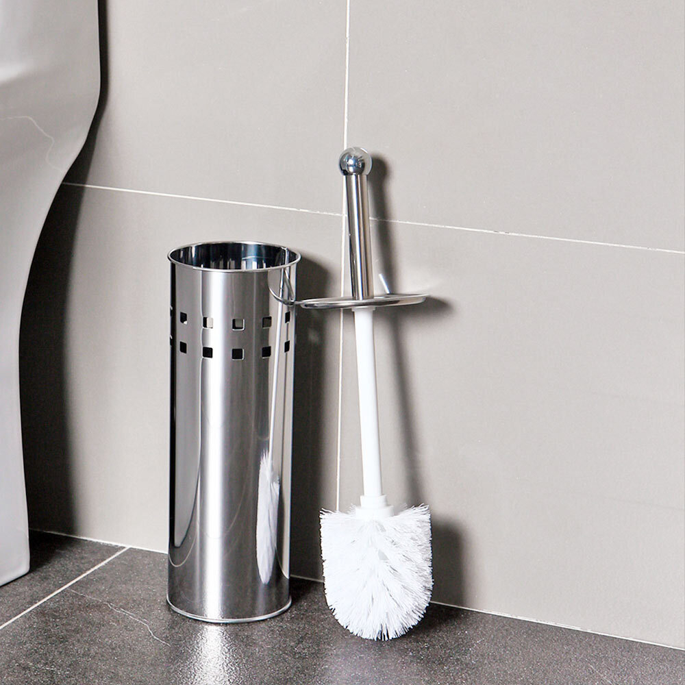 Ерш для туалета 9,8*9,8*38,5см (нерж)