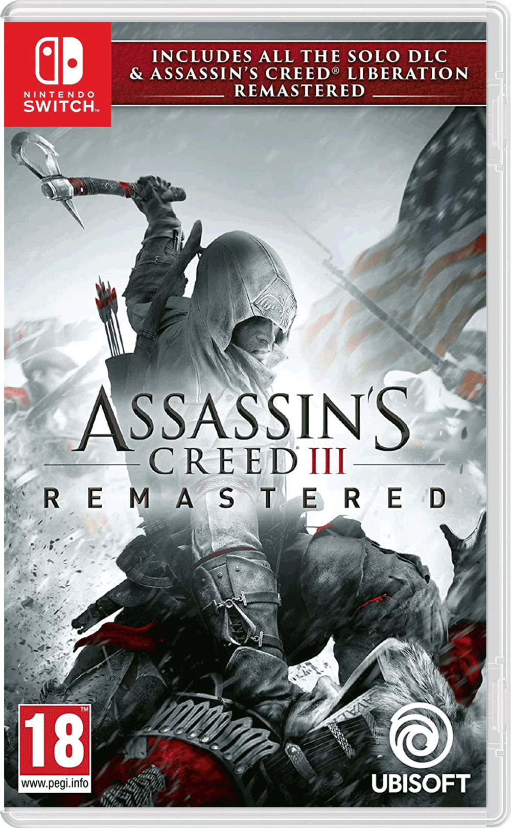 Игра Assassin's Creed III (3) Remastered (Русская версия) для Nintendo Switch