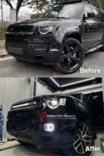 Передние противотуманные фары с воздуховодами бампера для LAND ROVER DEFENDER L663 2020+ Лэнд Ровер Дефендер