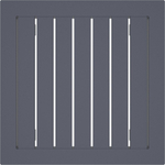 Столик пластиковый журнальный Siesta Contract Ocean Side Table, темно-серый