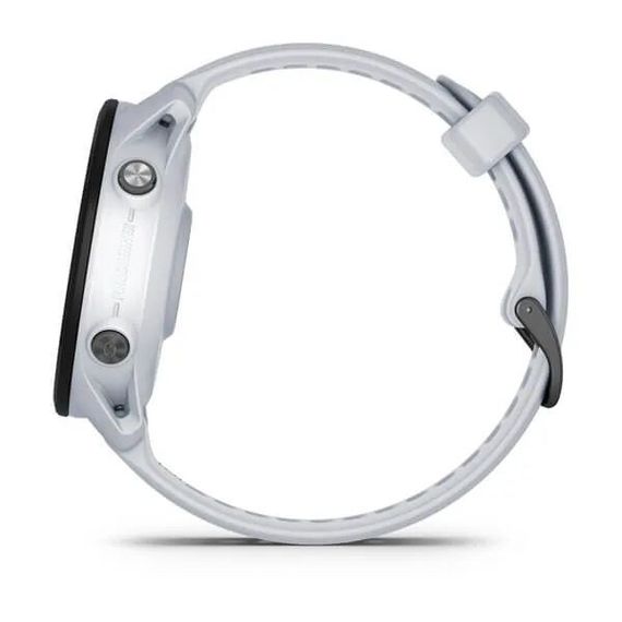 Умные часы Garmin Forerunner 955 Solar с белым ремешком (010-02638-21)