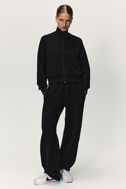 Штаны бананы утеплённые Чёрный