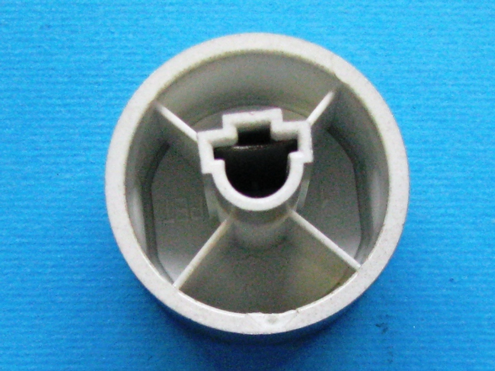 Оригинальная серебристая  ручка конфорки плиты Горенье 145630