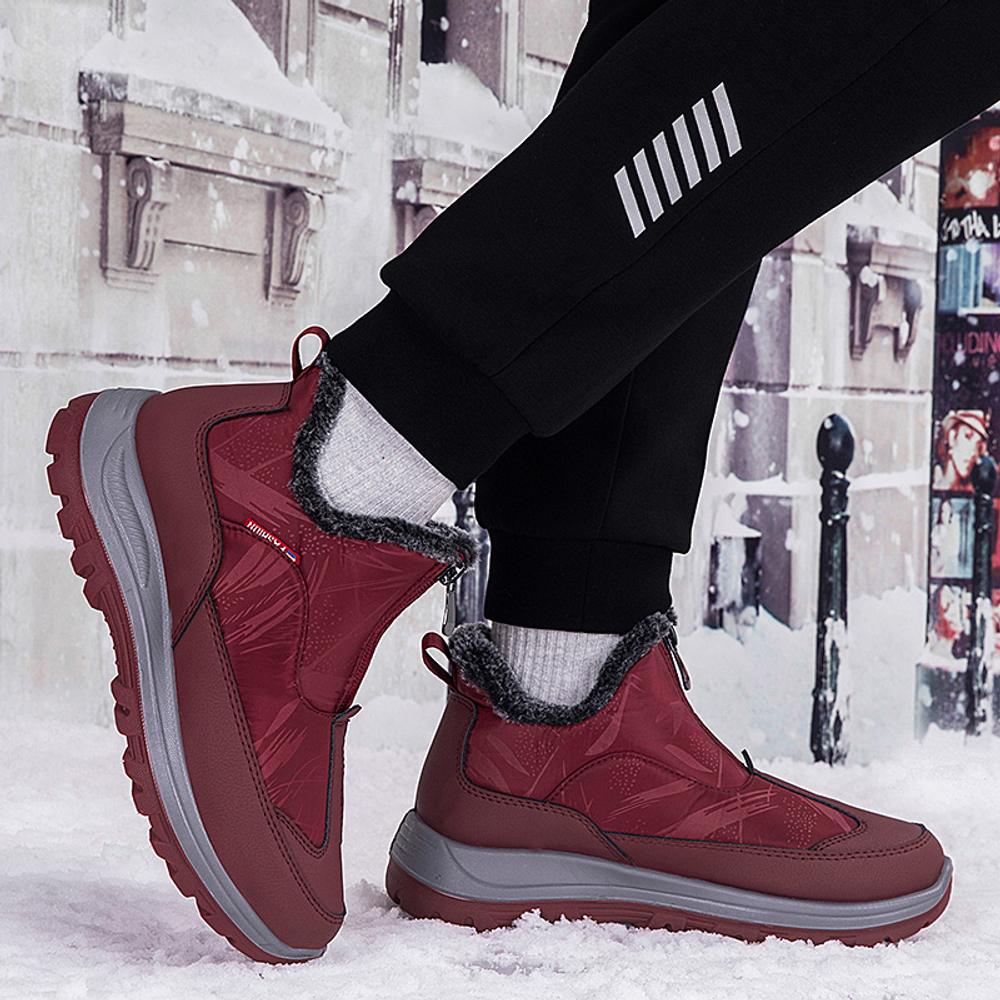 CHENGSHILUOTUO Elderly Insulated Shoes Unisex