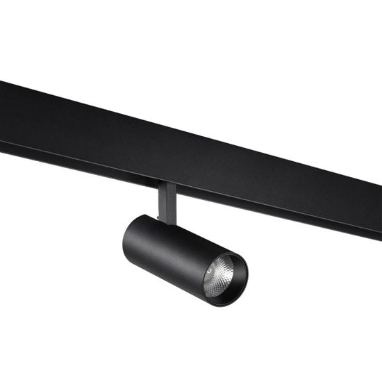 359203 SHINO NT23 164 черный Трековый светильник для низков. шинопровода IP20 LED 3000К 12W 48V 960Лм FLUM