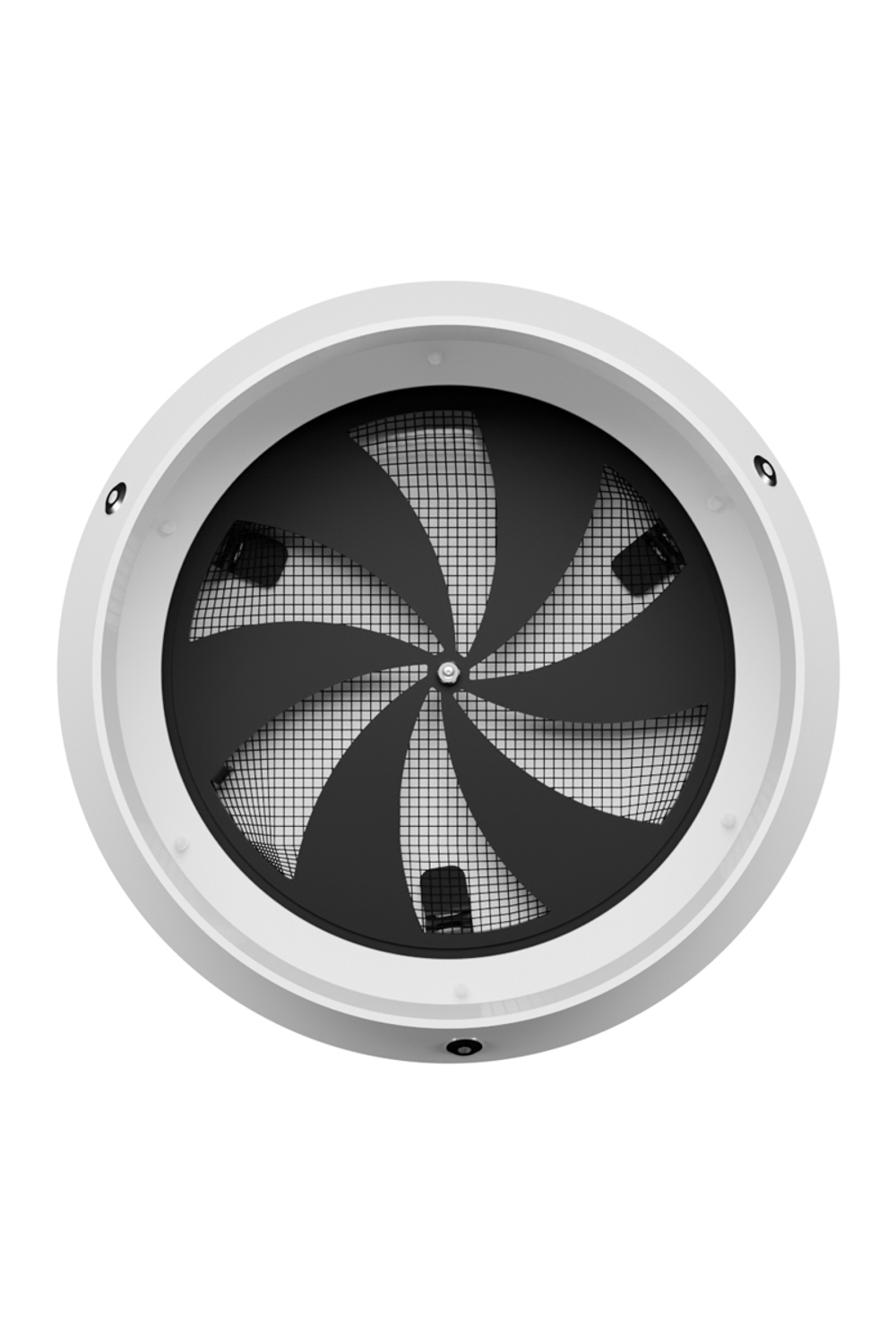 Решетка вентиляционная SH фланец D125 сетка разъемная на магнитах D150 ERA