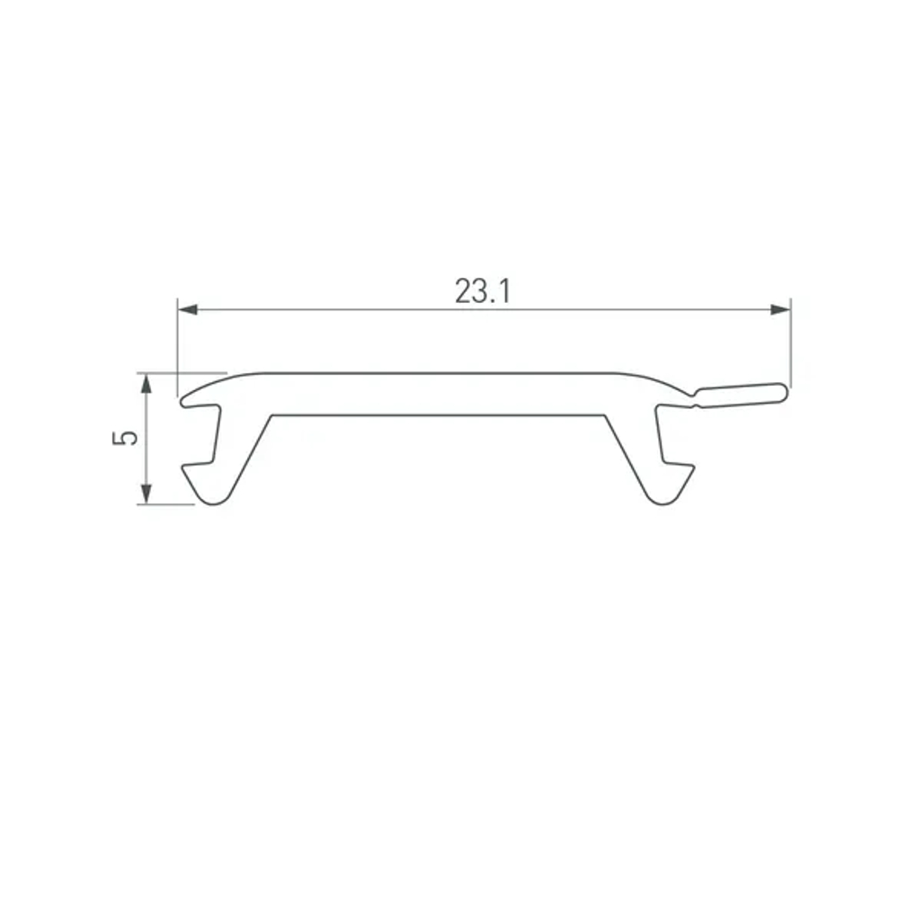 Экран STRETCH-S-20-WALL-SIDE-10m (RESPECT-ST) (Arlight, -) 040819