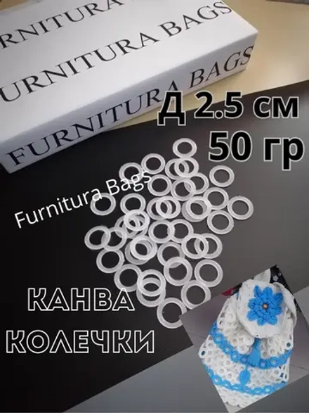 Канва пластиковая Колечки