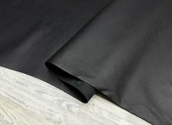 Saffiano Royal Black (1,1-1,3 мм), цв. Черный, натуральная кожа