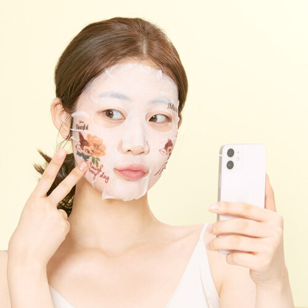 Маска тканевая с облепихой – JMsolution Disney collection selfie vital vitamin tree fruit mask, 30мл