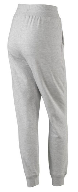 Женские теннисные брюки Wilson Chi Ctn Jogger W - серый