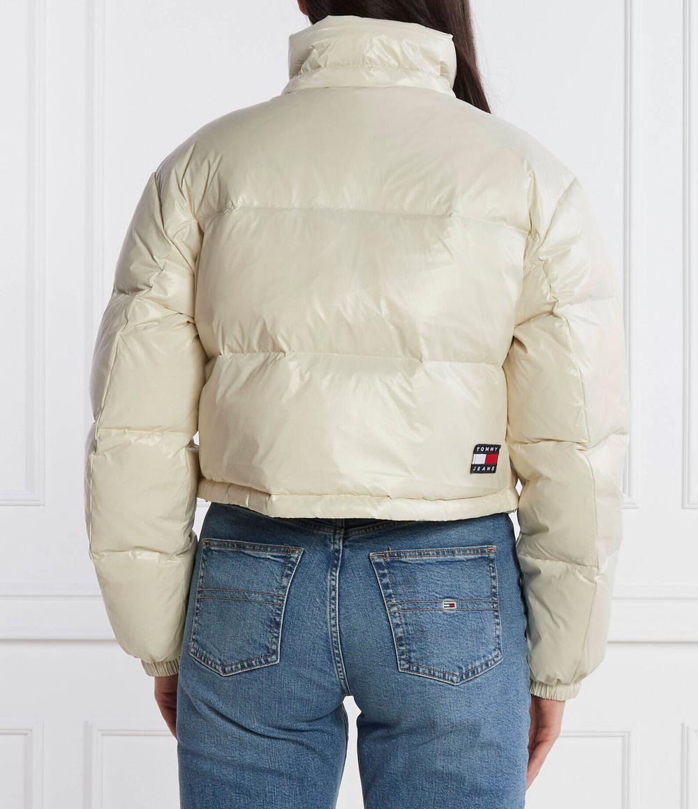 Пуховая куртка Tommy Jeans - кремовый(DW0DW16572)