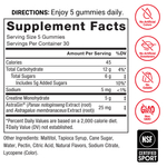 Force Factor, жевательный моногидрат креатина, со вкусом арбуза, 150 жевательных таблеток