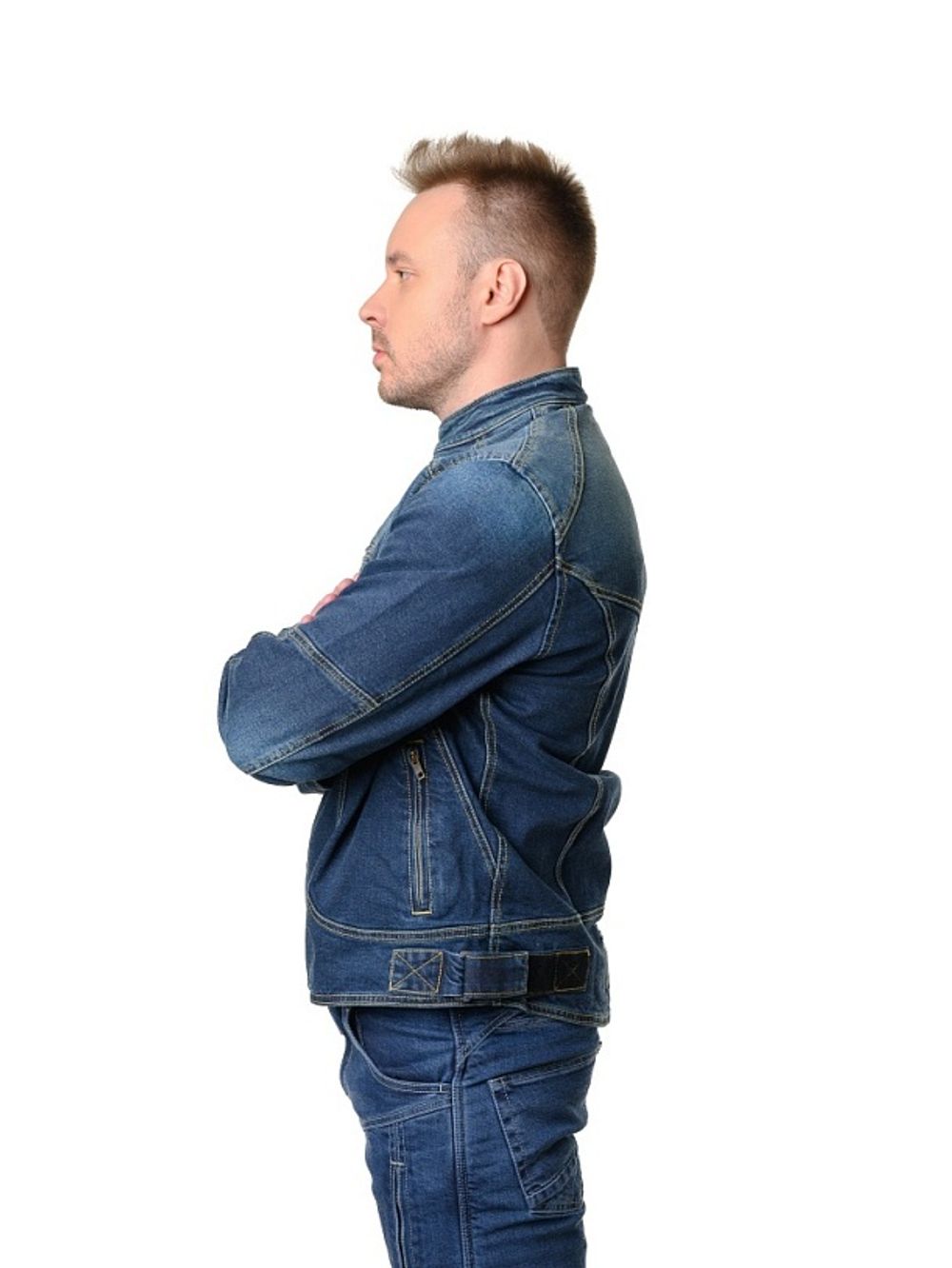 Ghost / Slim fit Cordura Denim стрейч / Синий