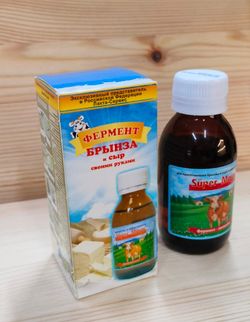 Фермент жидкий Супер Майя 4`500 ед., в стеклянной бутылке, 88 мл