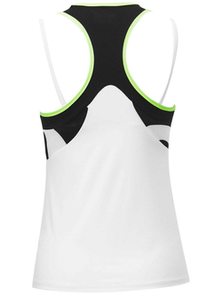 Женский топ теннисный Lotto Top Ten W III Tank PRT PL - bright white/all black
