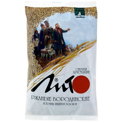 Отруби Лито ржаные хрустящие 200гр.