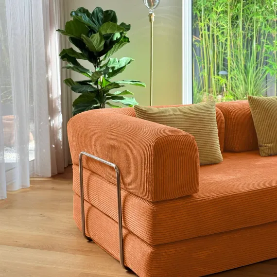 Диван Teddy, оранжевый