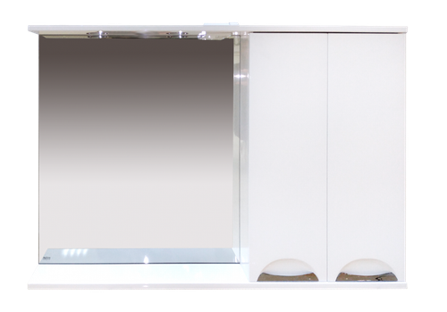 Зеркальный шкаф Misty Куба 120 правый