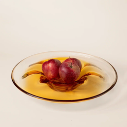 Блюдо декоративное Янтарь