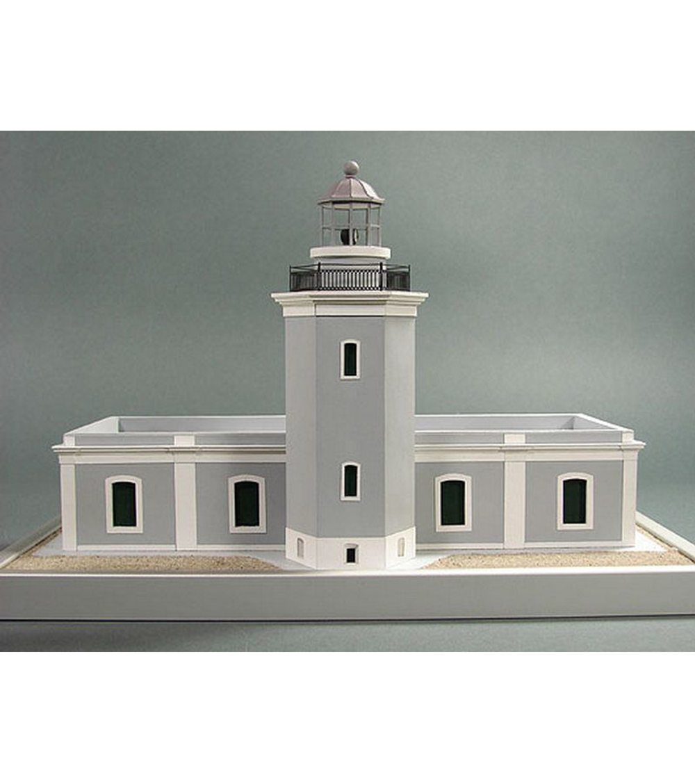 Сборная картонная модель Shipyard маяк Lighthouse Los Morrillos (№30), 1/72