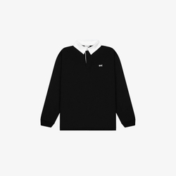 Лонгслив UNIFORM Rugby Polo черный