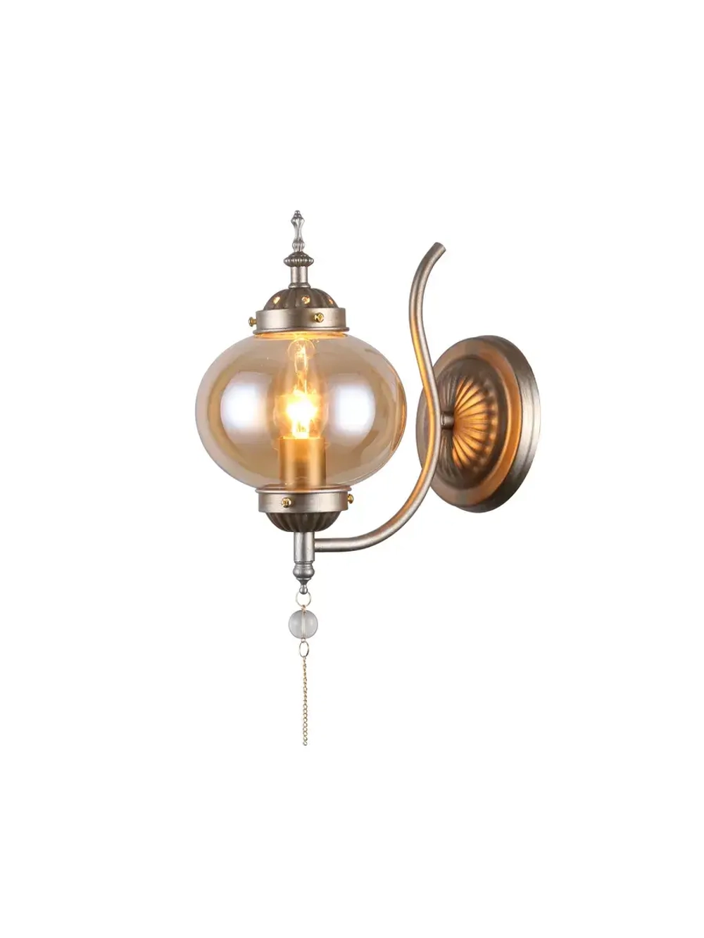 Светильник настенный BOGEMA E14*40W перламутр шампань