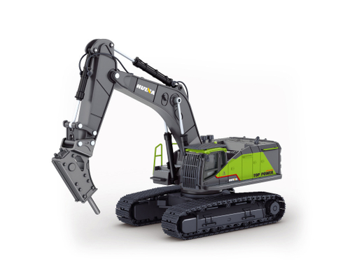 Металлический экскаватор с отбойным молотом 1:50