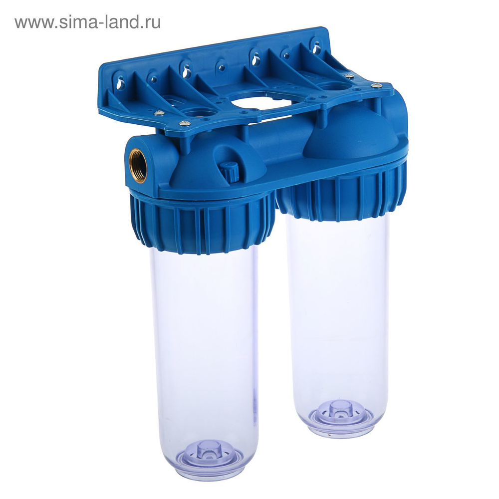 Корпус двойной НЕПТУН ВР-10D, 1/2" для фильтра