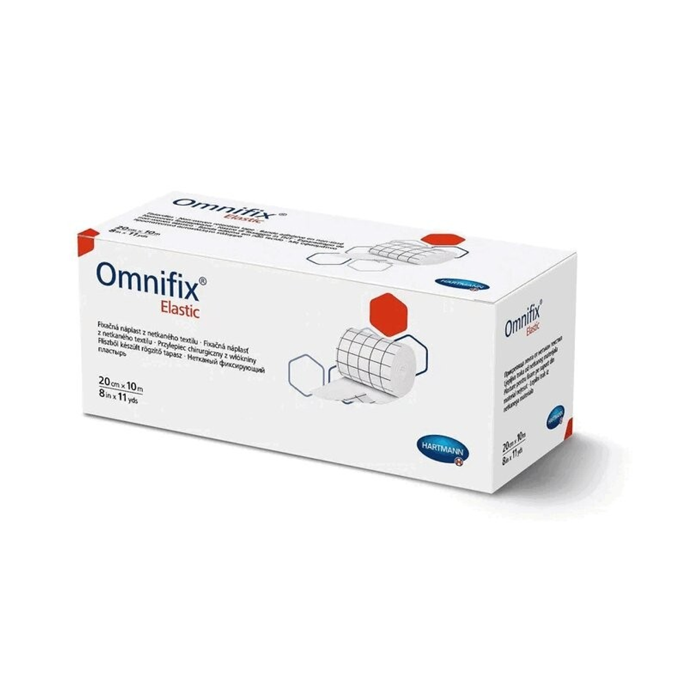Omnifix Elastic (Омнификс Эластик) нетканый фиксирующий пластырь 10 м × 20 см нестерильный