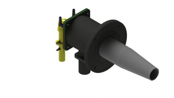 Огнеупорный колпак для сжигания круглого сечения RR