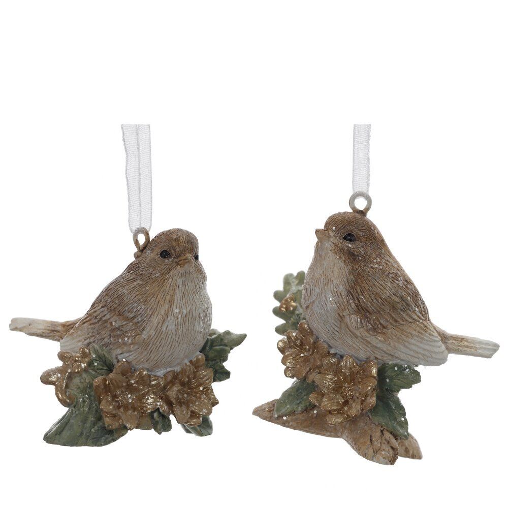 GAEM Фигурка декоративная подвесная "Птичка", L5 W4 H5 см, 2в.