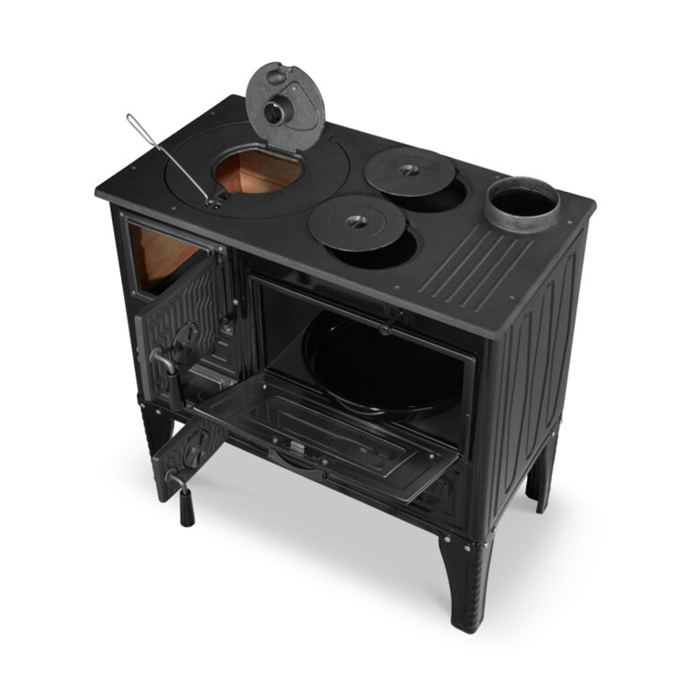 Дровяная кухонная печь Simge Soba 304U