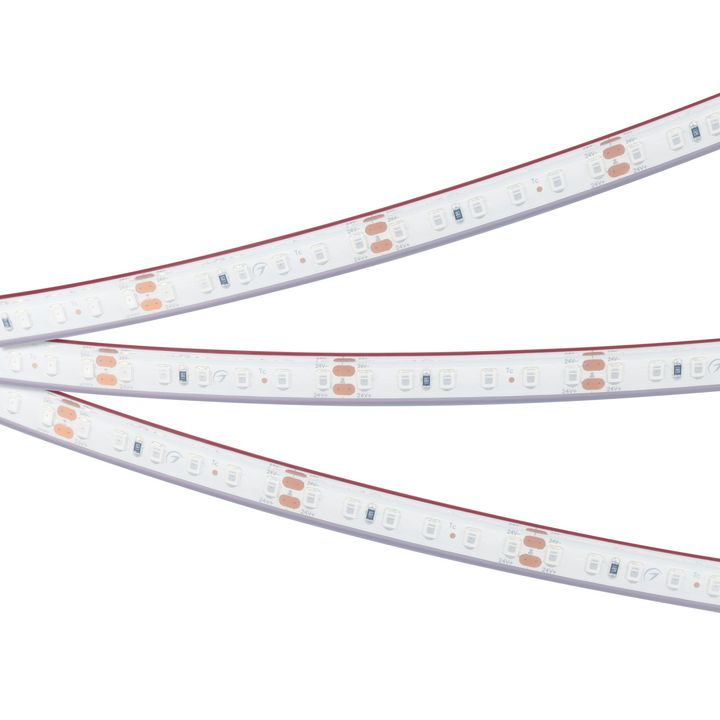 Светодиодная влагозащищенная лента Arlight 9,6W/m 120LED/m 2835SMD желтый 5M 034027
