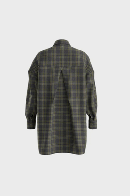 BOSS Рубашка oversized с добавлением металлизированной нити