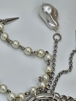 Обвес на сумку на двух карабинах, подвеска, авторская ручная работа "Брутальная мягкость"